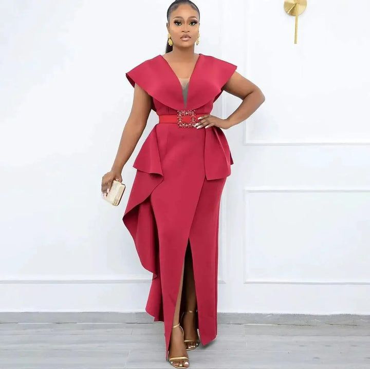 African Ladies Maxi Dress Stylish Bodycon For Summer Fall