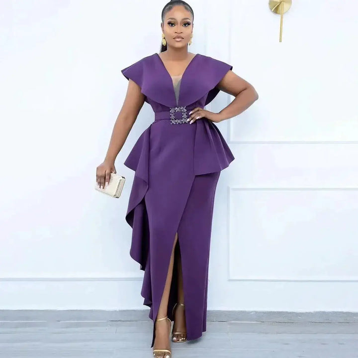 African Ladies Maxi Dress Stylish Bodycon For Summer Fall
