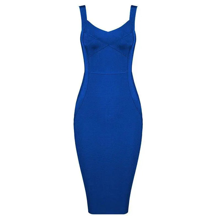 Bodycon Bandage Dress Elegant Evening Vestidos Fit
