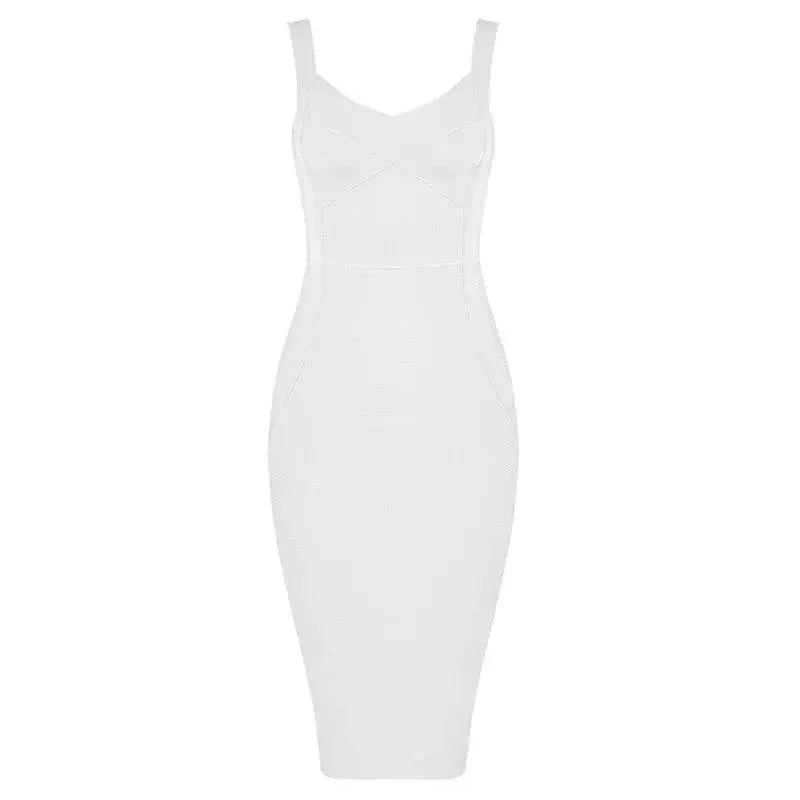 Bodycon Bandage Dress Elegant Evening Vestidos Fit