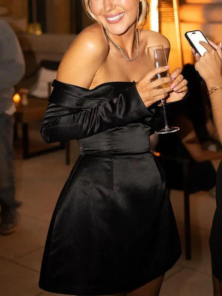 Deep V Neck Bodycon Dress Y2K Fashion Staple Stylish