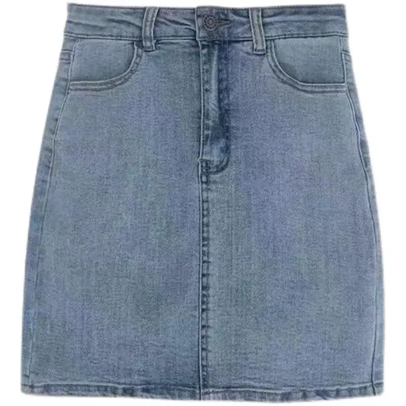 Denim Bodycon Dress Korean Style Elegance And Flattery