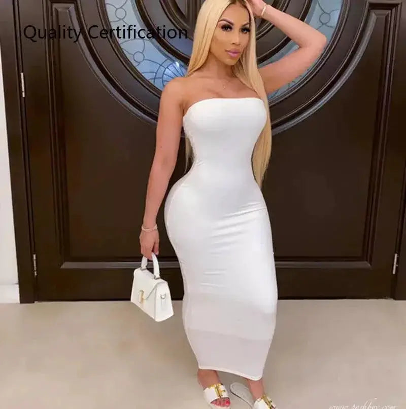Elegant Off Shoulder Maxi Dress For Women Summer Chic