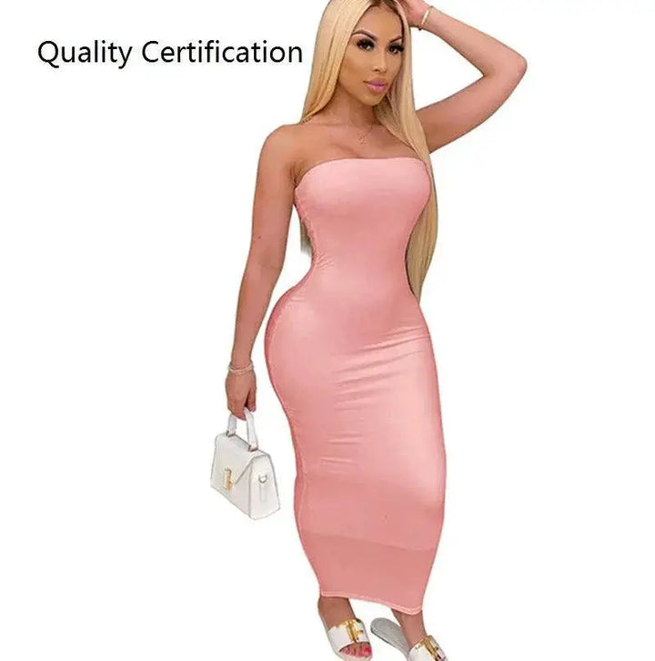 Elegant Off Shoulder Maxi Dress For Women Summer Chic