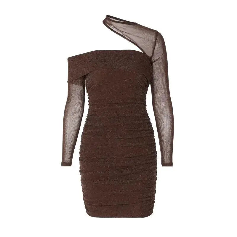Seductive Off Shoulder Dress Chic Glamorous Appeal Now