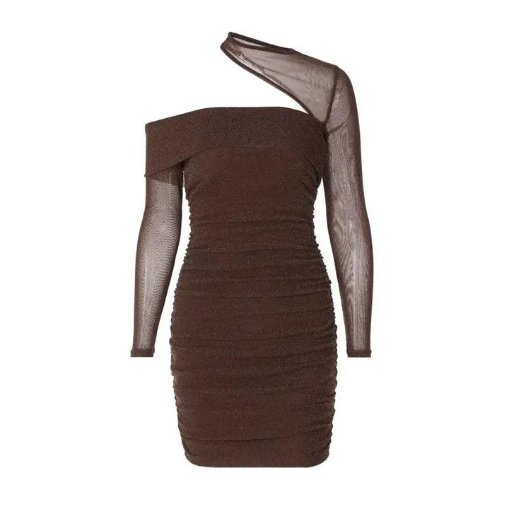 Seductive Off Shoulder Dress Chic Glamorous Appeal Now