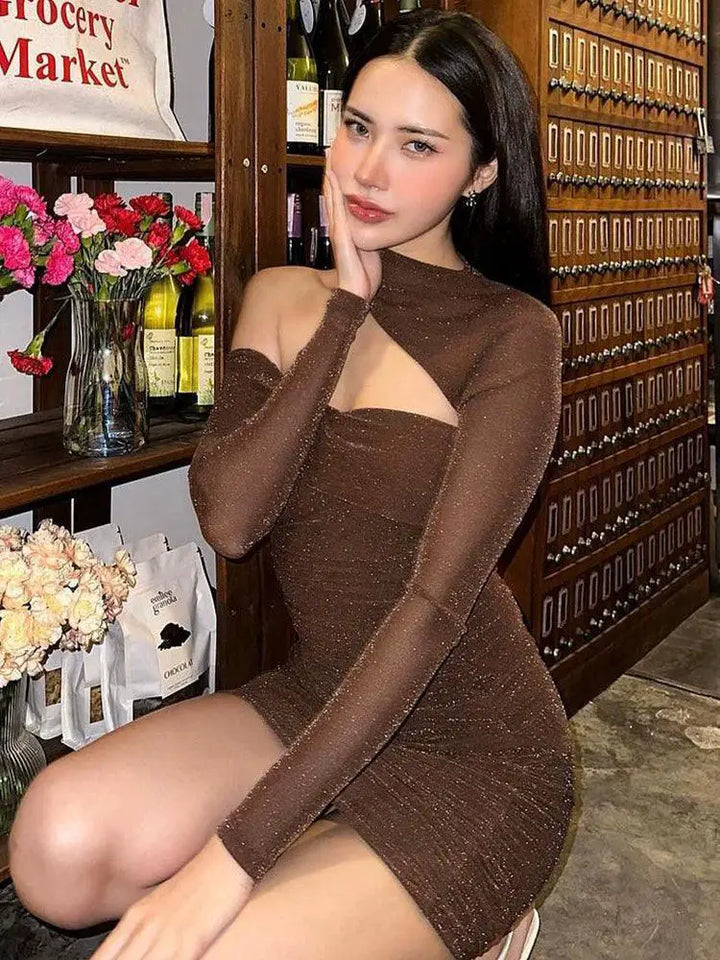 Seductive Off Shoulder Dress Chic Glamorous Appeal Now