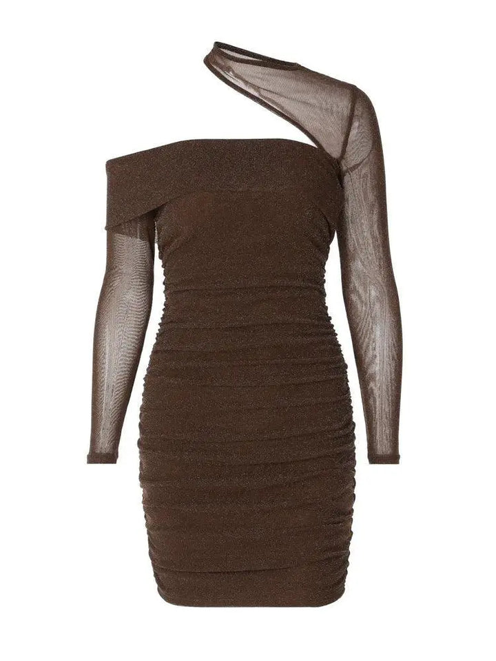 Seductive Off Shoulder Dress Chic Glamorous Appeal Now