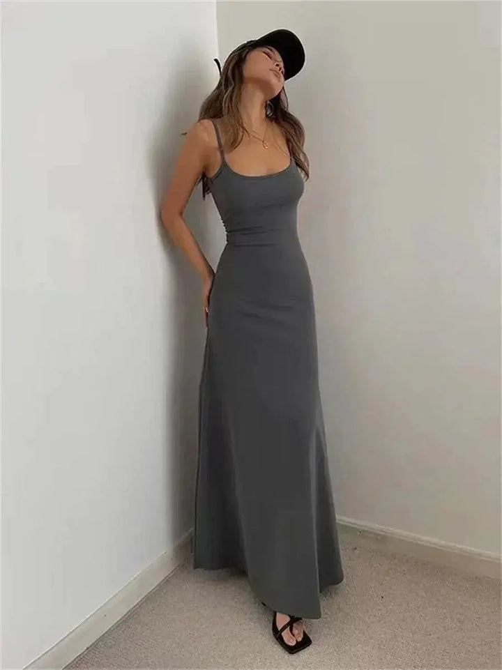 Summer Chic RibbonFish Halter Bodycon Dress Comfort