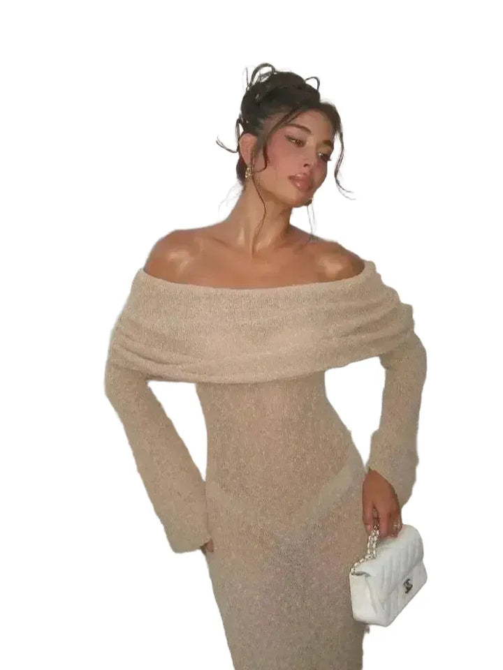Summer Sun Protection Maxi Dress UV Shield Beachwear