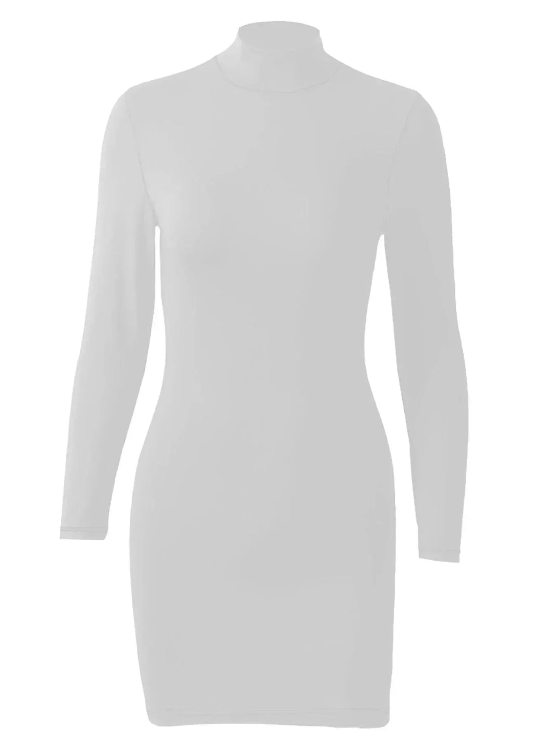 Chic Turtleneck Bodycon Dress for Sophisticated Women