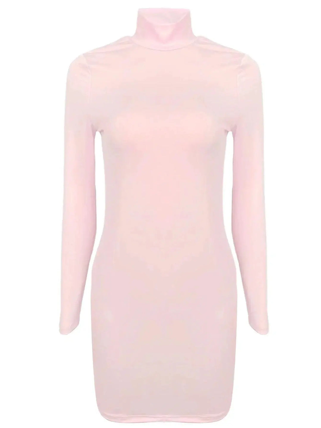Chic Turtleneck Bodycon Dress for Sophisticated Women