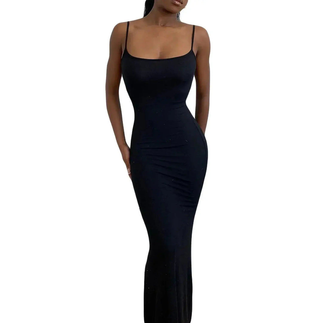 Y2K Sexy Bodycon Long Dress Elegant Summer Evening Wear