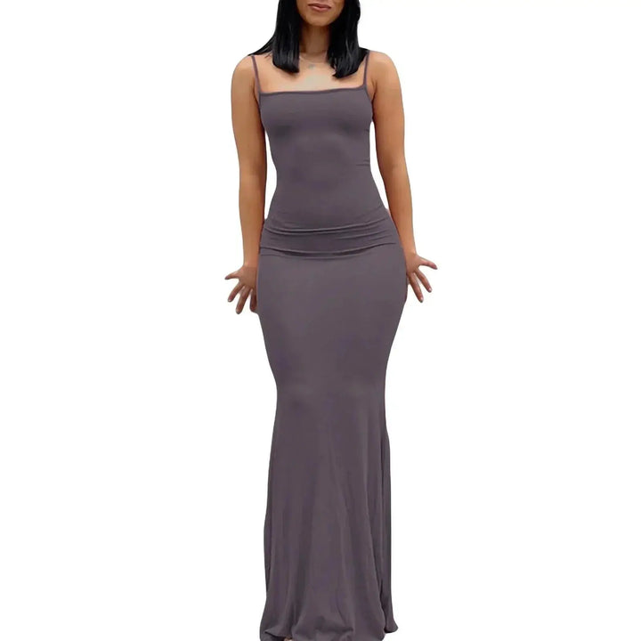 Y2K Sexy Bodycon Long Dress Elegant Summer Evening Wear